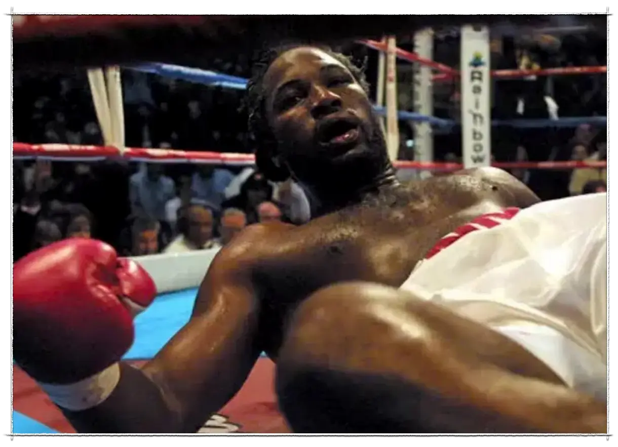 2001 (21 April) Hasim Rahman shocked the world with a stunning knockout over Heavyweight Champion Lennox Lewis