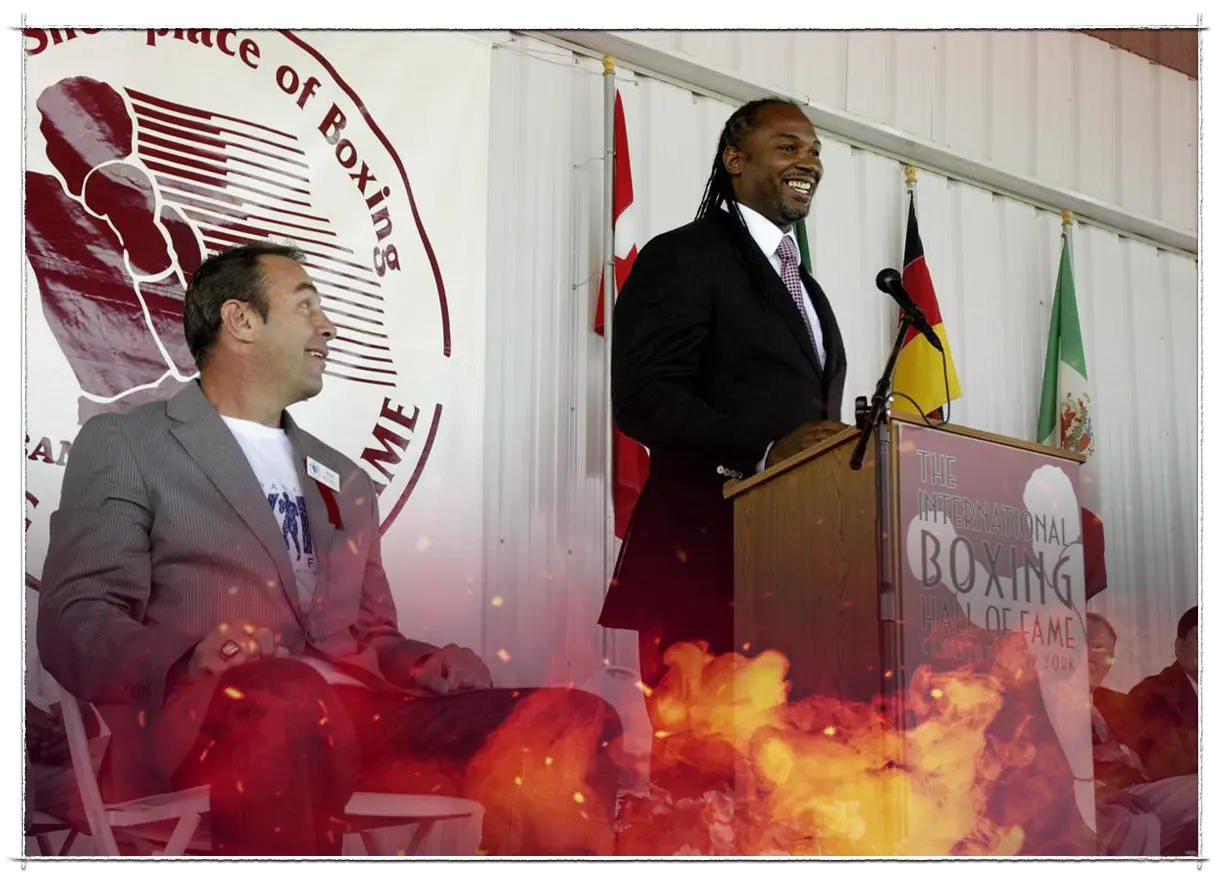 Lennox Lewis International Boxing Hall Of Fame Photo